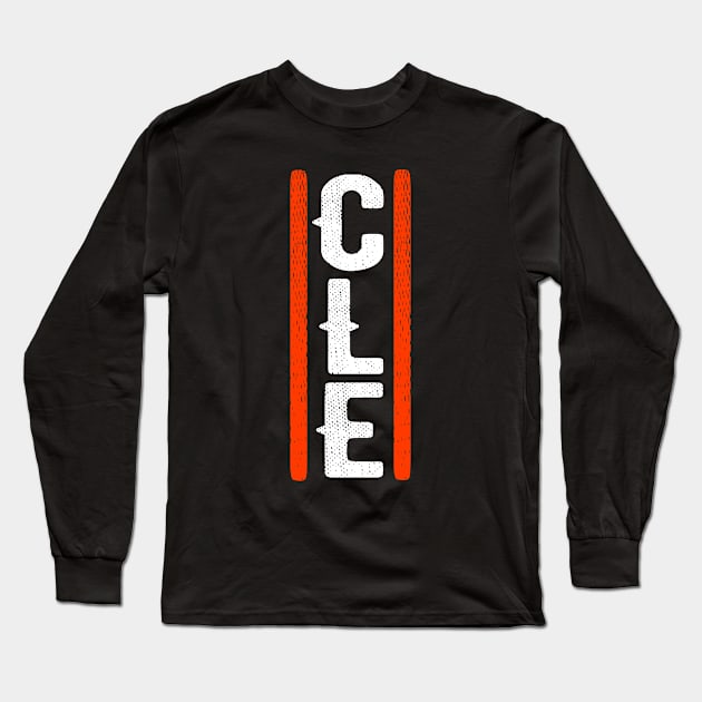 Cleveland Sports Apparel & Gift Long Sleeve T-Shirt by OriginalGiftsIdeas